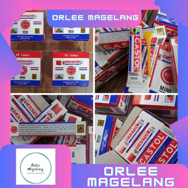 

LEM CASTOL MINI REKAT, UNTUK KEPERLUAN PERTUKANGAN, KANTOR, SEKOLAH 1pcs