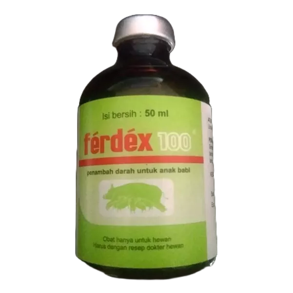 Ferdex 50ml Penambah darah ternak babi