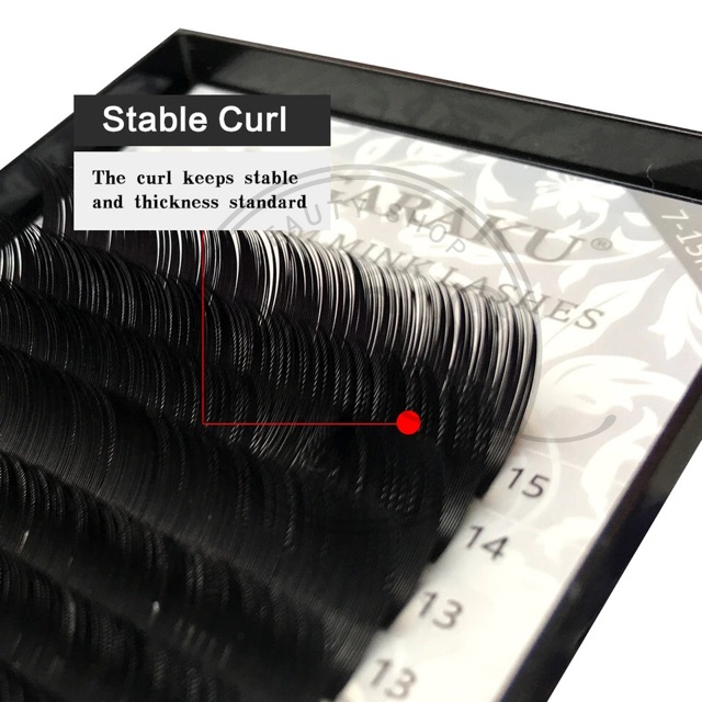 NAGARAKU UNGU MINK LASHES TIPE D CURLY DAN MIX SIZE