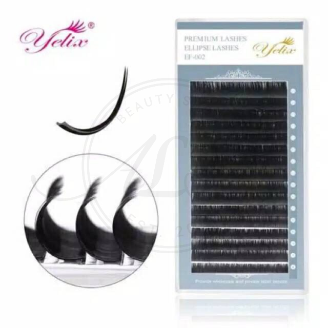 YELIX ELLIPSE PREMIUM EYELASH SUPER LEMBUT BEST SELLER 12lines