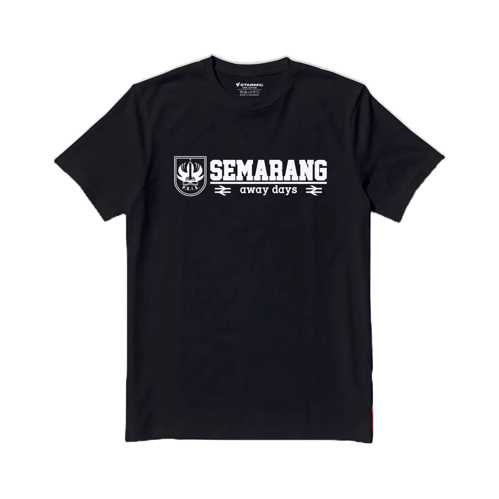 Baju Kaos Tshirt Casual Suporter PSIS Semarang away days - starmilstore 10913 psisstore