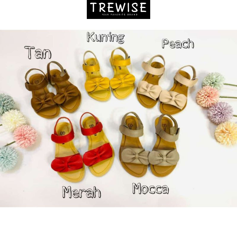 Sandal kulit anak perempuan / Alesya sandal