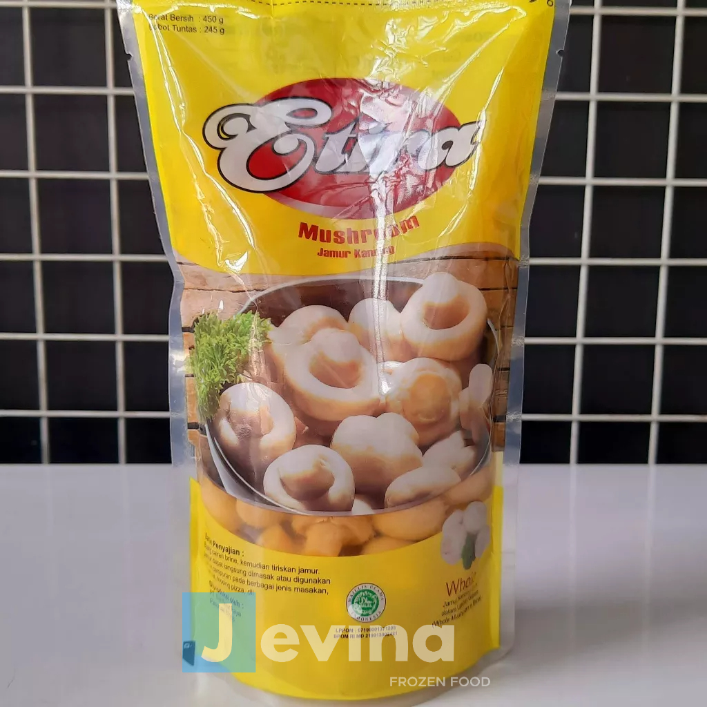 

Etira Jamur Kancing Slice | Whole 450g