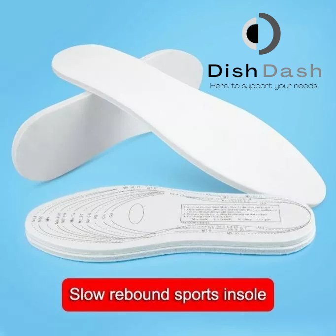 [BAYAR DI TEMPAT] 1 Pasang Insole Sepatu Memory Foam Empuk Untuk Kaki Nyaman Dan Anti Pegal - Insole Sepatu PRIA