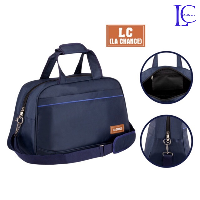 TRAVEL BAG LC 100 / HAND CARRY / KOPER LUGGAGE ORGANIZER (3 WARNA) Hitam,Merah,Biru