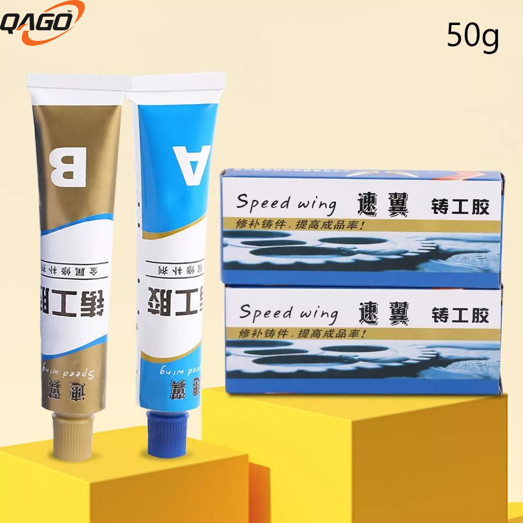 New Lem Besi Ab Tahan Panas Multifungsi Knalpot Lem Baja Tahan Panas Ab 50Grm 100Grm Lem Baja Lem