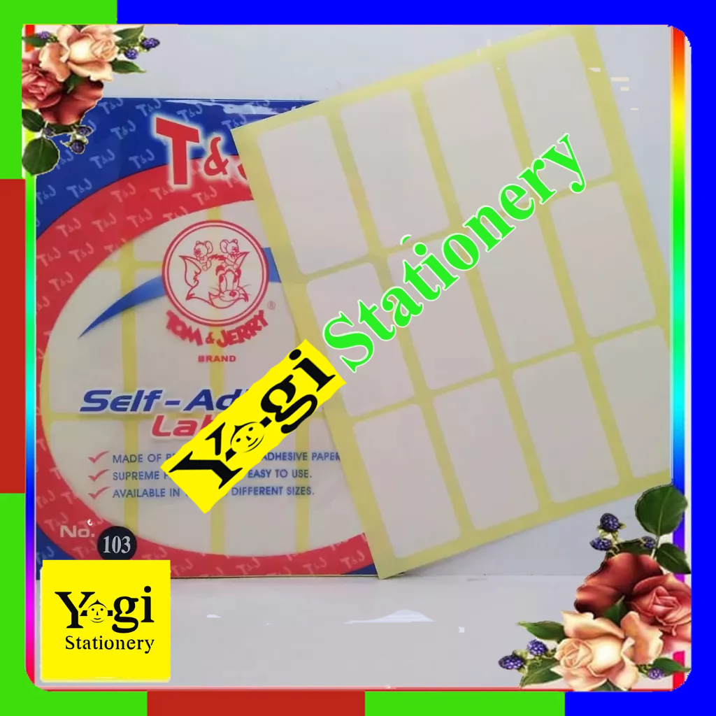 

Label Tom & Jerry no 103 1 box