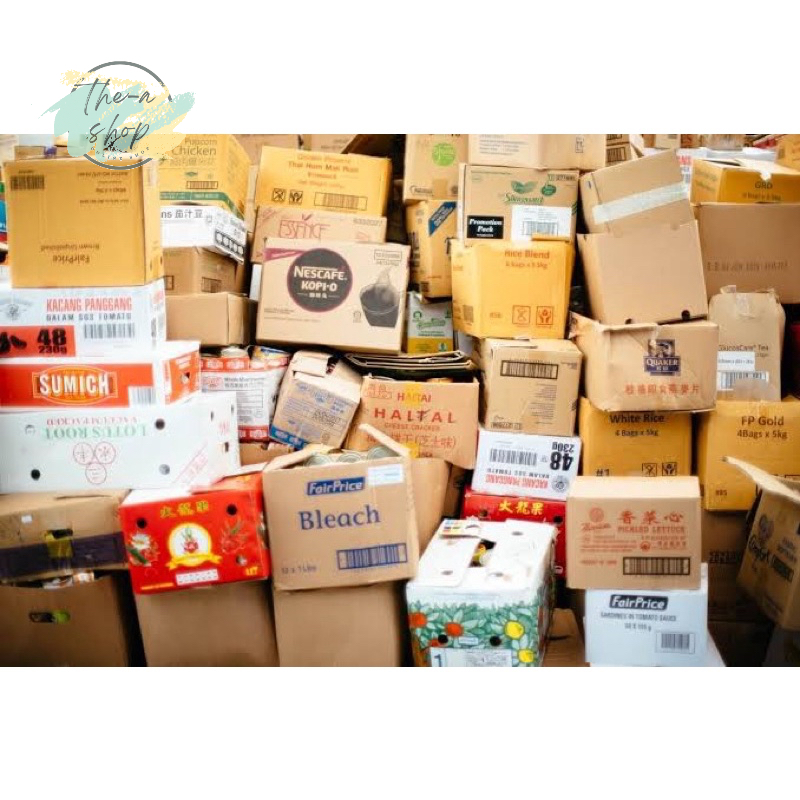 

kardus bekas packing tambahan bungkus kemasan