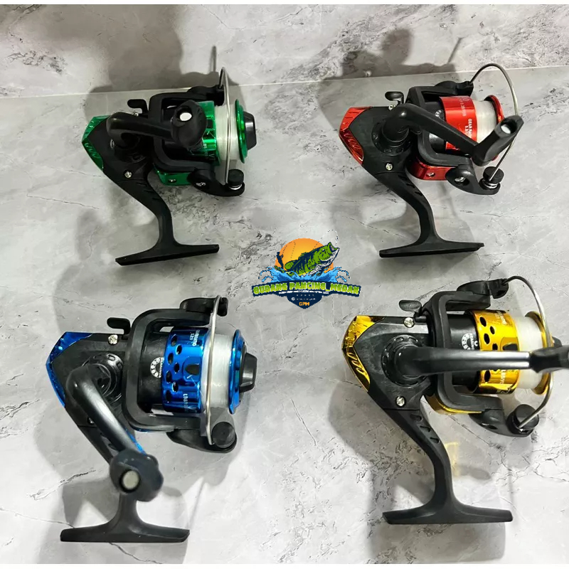Reel Pancing Murah Spool Plastik + Benang