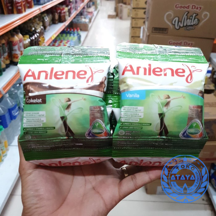 

RTG 10*20GR - SUSU ANLENE RENTENG 10S VANILA / COKLAT atayatoko