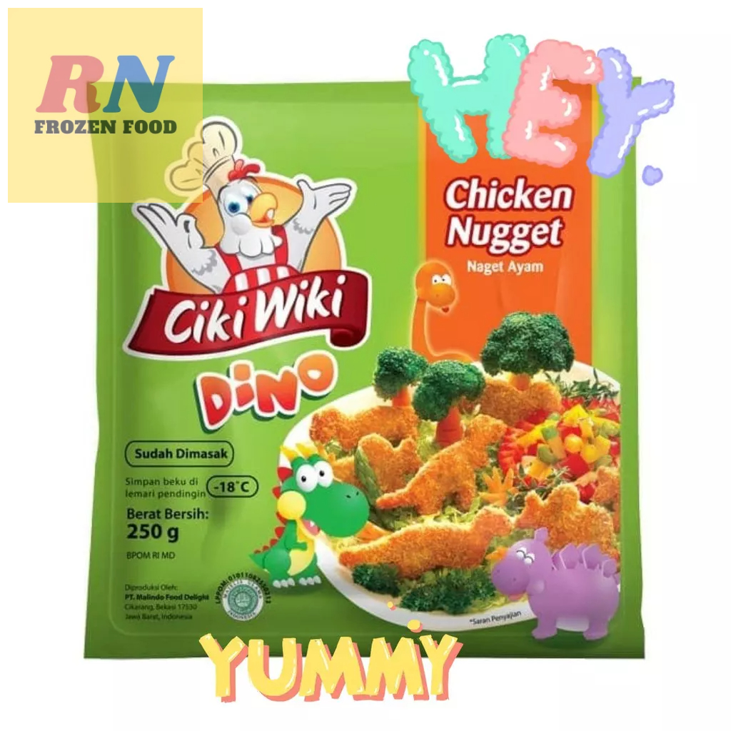 

Naget Nugget Ciki Wiki Dino 250 gr