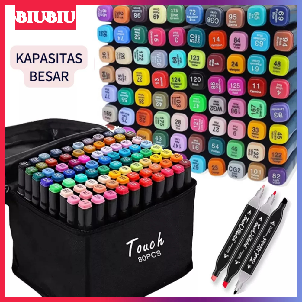 

<COD>Touch 120/80/60 Warna Sketsa Spidol Umum General Marker Set Animation Markers Sketsa Spidol Umum General Marker Set Animation Markers