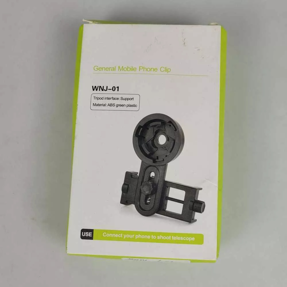 Holder Handphone HP untuk Teropong tele bisa jenis HP apa saja Universal Bisa juga untuk kekeran teropong bintang tele microscop Quick Photography Stand Adapter Mount Connector for Telescope Binoculars Monocular Spotting Microscope for iPhone Samsung