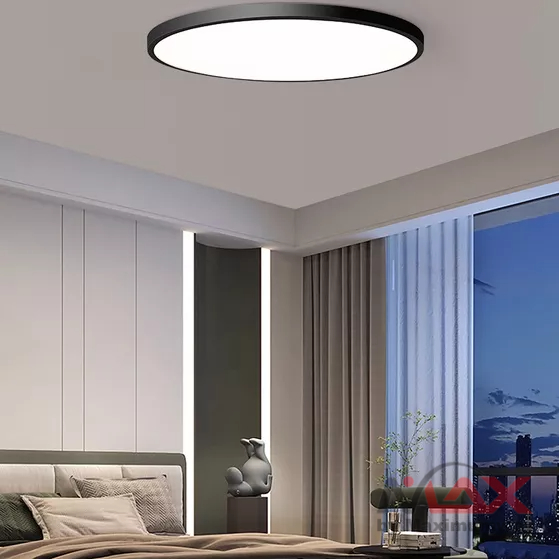 Iminovo  Lampu Led Plafon Minimalis Modern 30cm 18W Tri-color plus remote 220V bundar minimalis untuk ruang tamu kantor teras dan koridor langit langit  LED Ceiling Light 3 Color Temperature Adjustable Bedroom Ceiling Kitchen Bathroom Lighting Ultra-thin