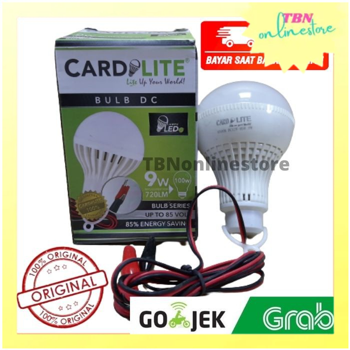 LAMPU LED AKI CARDILITE BUBL DC 9 WATT MURAH / LAMPU PERAHU