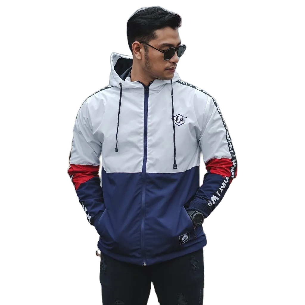 INST Jaket Windbreaker 3D | JAKET Olahraga Lari Running | JAKET PARASUT PRIA