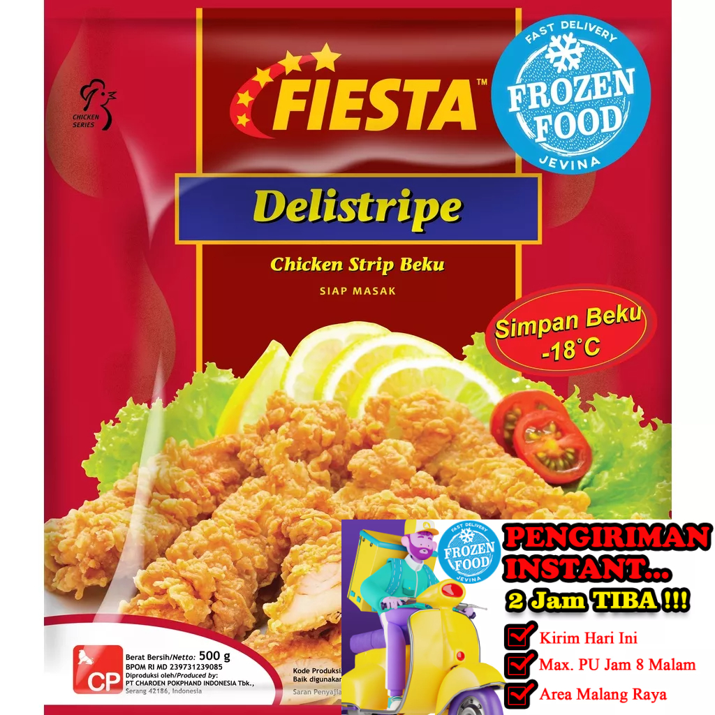 

Fiesta Delistripe 500g