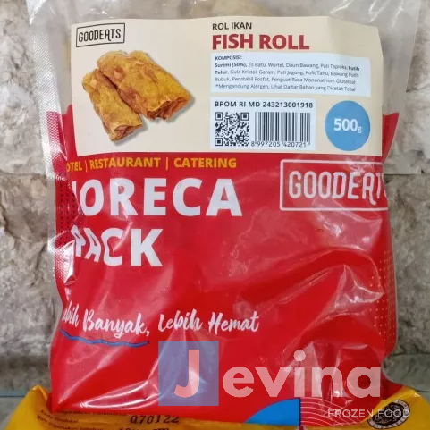 

Goodeats Fish Roll 500g Isi 20pcs