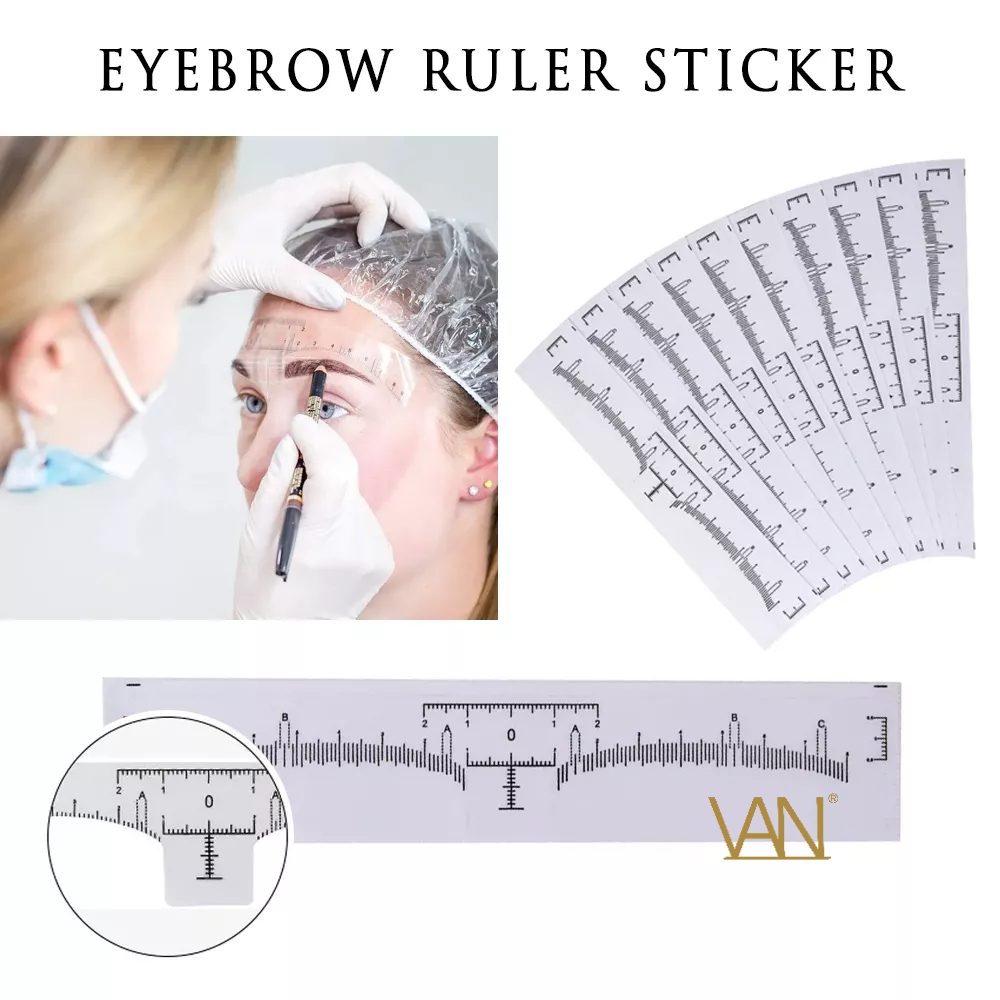 STIKER PENGGARIS SULAM ALIS / RULER EYEBROW STICKER