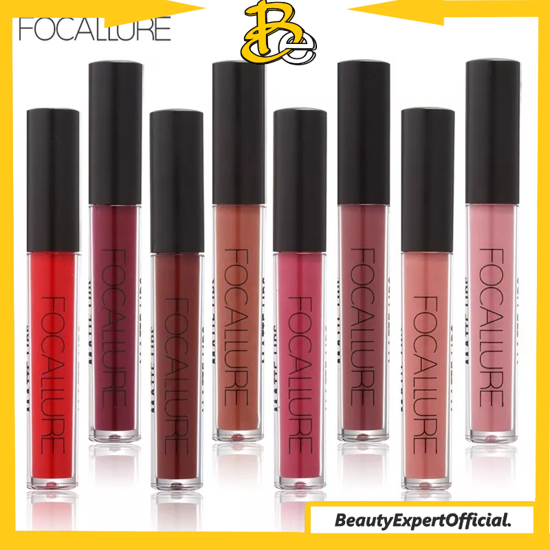 ⭐️ Beauty Expert ⭐️ FOCALLURE Liquid Lipstik Matte Tahan Lama Lipstick - 20 Colors