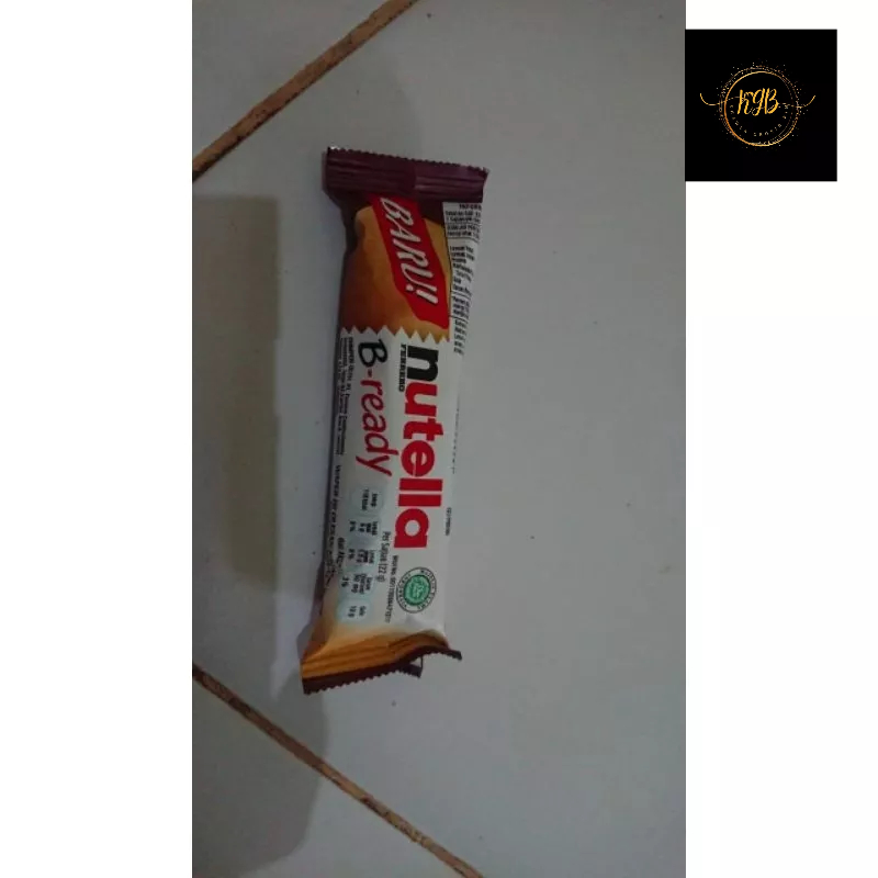 

Nutella B-Ready 22 G Coklat Cruncy Premium dengan 3 Bar