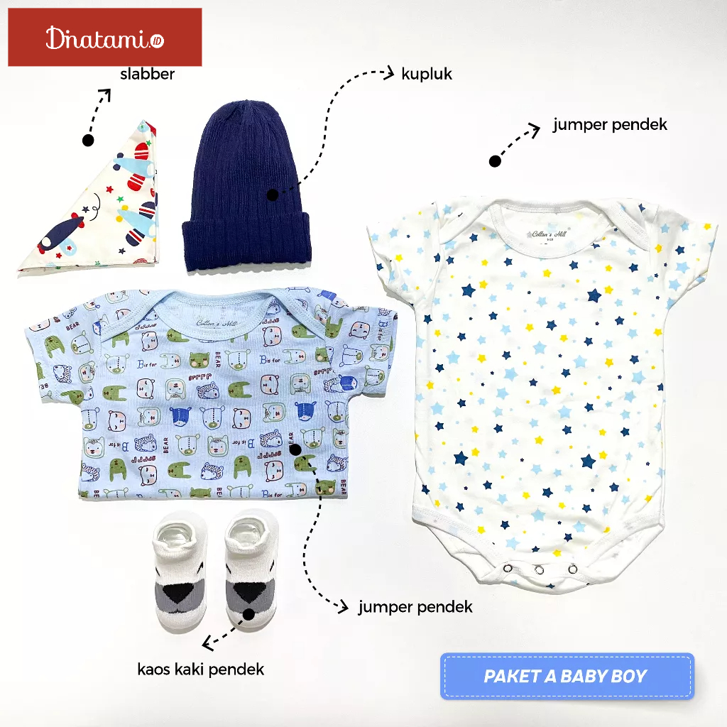 Hampers Bayi - Hampers Baby Boy - Baby Gift Set Boy - Kado Bayi Cowok