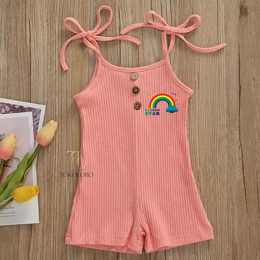 tokolobo 8.8 SALE Jumpsuit Anak Kabira Rainbow DTF PRINT