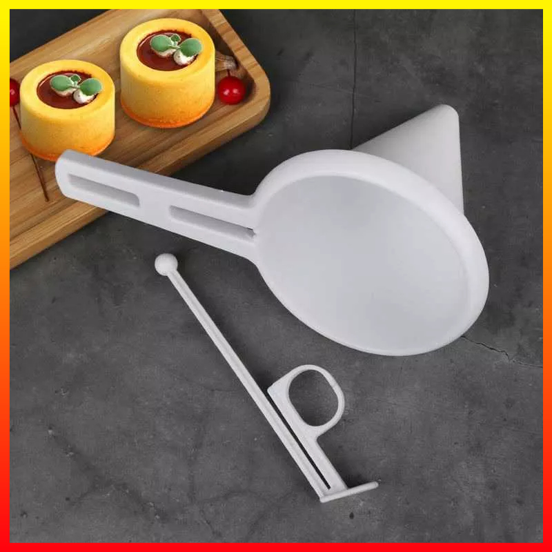 Corong Dispenser Adonan Kue Krim Cokelat Permen Kembang Gula Krim Biskuit Cupcake Pembuat Pancake EELHOE CTX220 - 7CHA6YWH