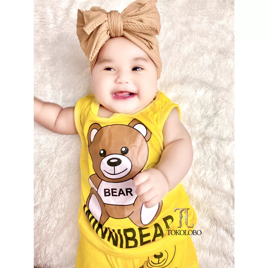 tokolobo Setelan Singlet Anak Winnibear