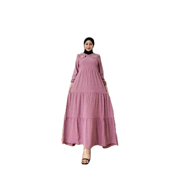 Gamis uragiri timbul busui crinkle uragiri dress muslim