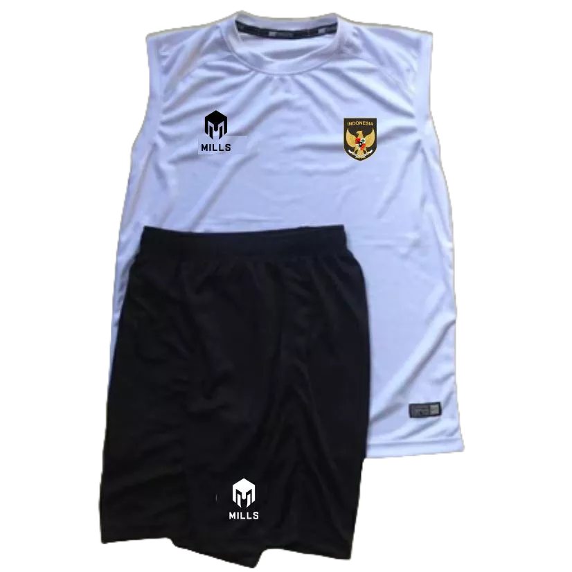 jersey singlet futsal jersey singlet bola jersey volly singlet hitam putih