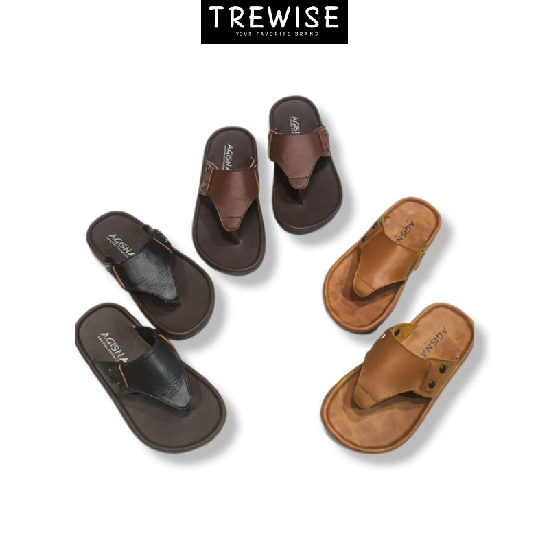 Sandal kulit anak laki-laki / Dareen Sandal