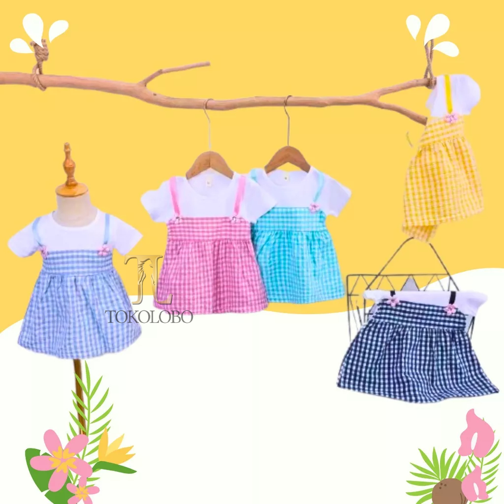 tokolobo DRESS ANAK PINKF KD 562