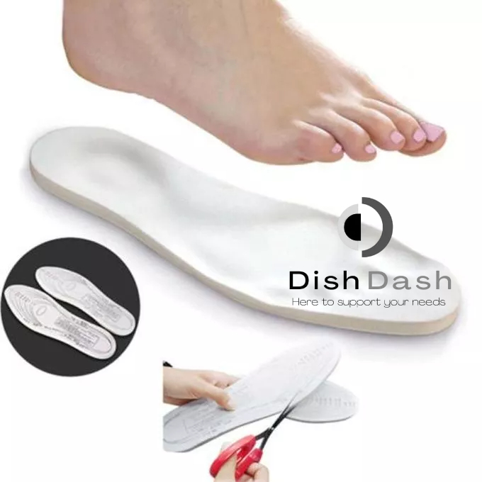 [BAYAR DI TEMPAT] 1 Pasang Insole Sepatu Memory Foam Empuk Untuk Kaki Nyaman Dan Anti Pegal - Insole Sepatu BASKET