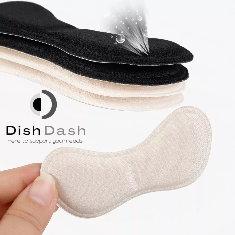 [BAYAR DI TEMPAT]  1 Pasang Insole Pelindung Untuk Tumit Anti Sakit / Bantalan Pelindung Tumit Insole Empuk Sepatu Wanita Kebesaran Alas Sepatu Tumit Anti Lecet Sol Sepatu Untuk Kaki Anti Lecet Bantalan Dalam Sepatu High Heels