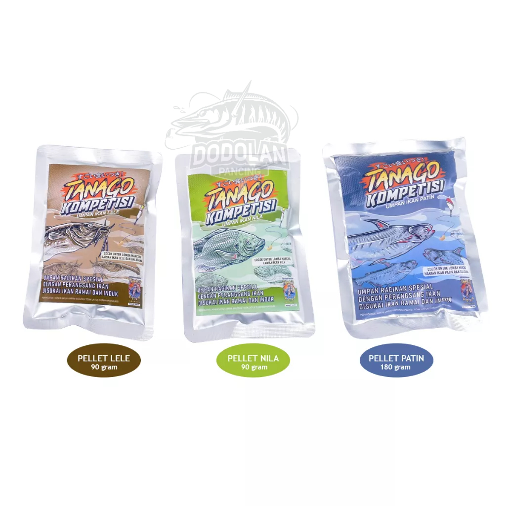 Umpan Tanago Umpan Praktis Kompetisi Pellet Dodolan Pancing