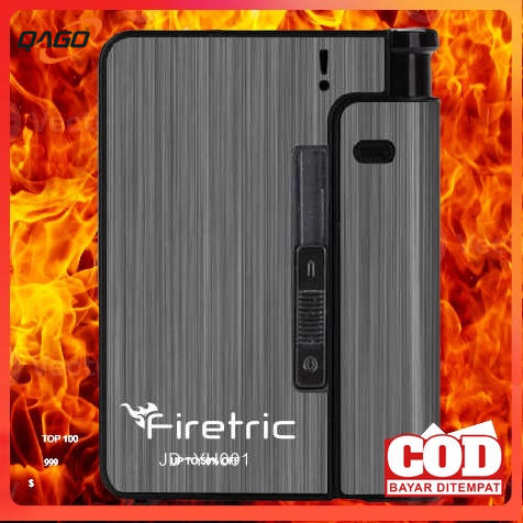 Kotak Tempat Wadah Rokok Dengan Slot Lighter / Slot Korek Api (Barang Unik) Tempat Rokok dan Korek A