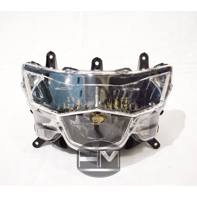 Reflektor/Lampu depan sepeda motor Mio soul GT 125 LED merek win
