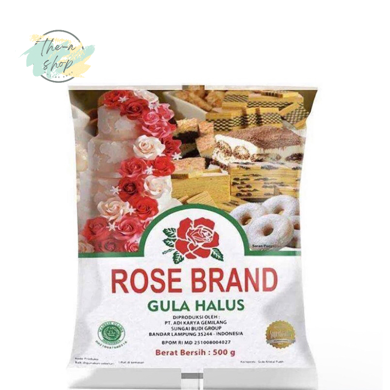 

Rose Brand Gula Halus 500g / gonat gula donat / Haan icing sugar / Gulus / claris