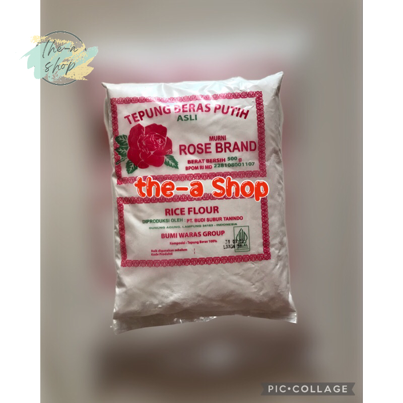 

promo tepung beras rose brand 500gr