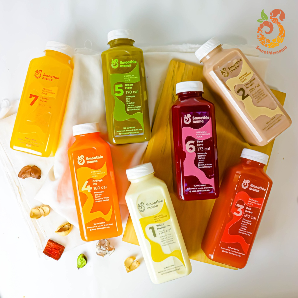 

Paket Detox Full 2 Hari Juice Cold Pressed Jus Kesehatan All Variant Smoothiemama Jus Best Seller Aneka Jus Diet Jus Detox Kesehatan