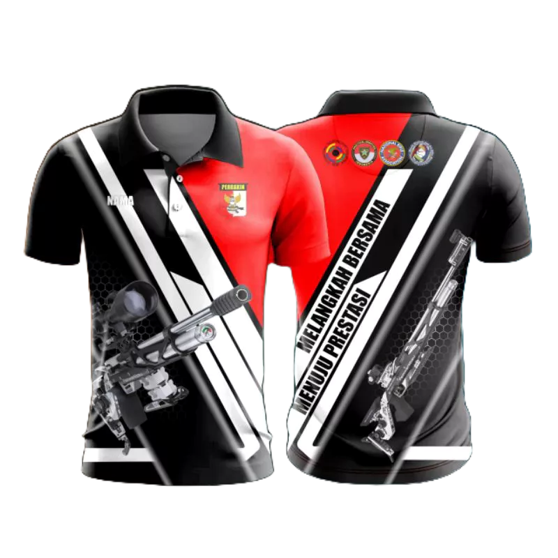 Baju Perbakin Terbaru Lengan Pendek