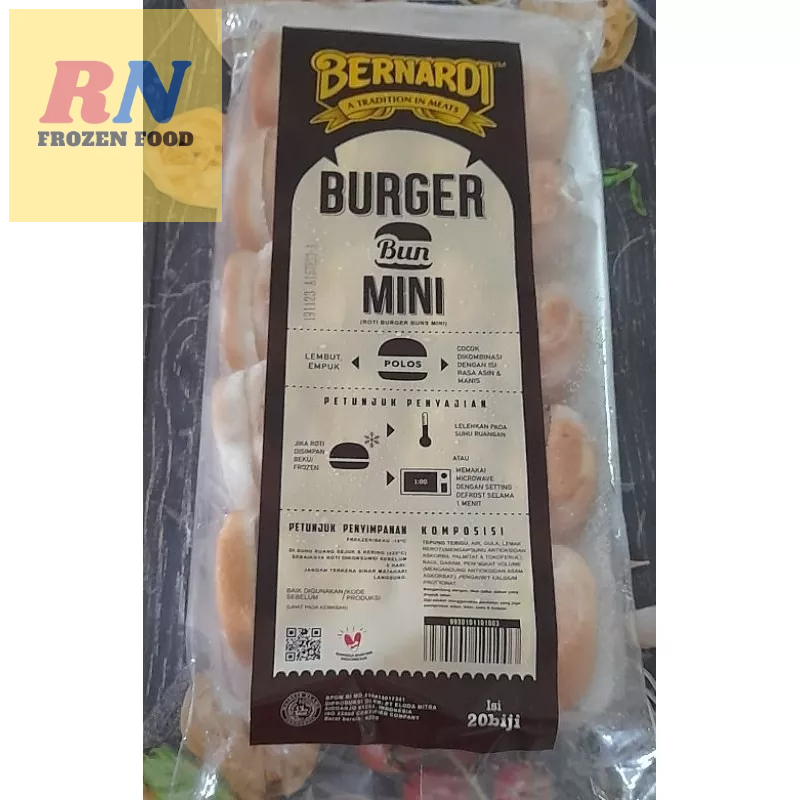 

ROTI BURGER MINI ISI20