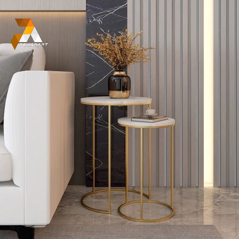 SIDE TABLE MARBLE SET MEJA MARMER COFFEE TABLE MARMER MEJA BULAT MARMER