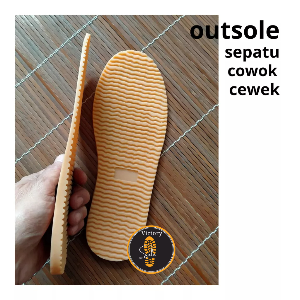 sol alas bawah sepatu sandal laki dan perempuan - jenis sol potong karet mentah