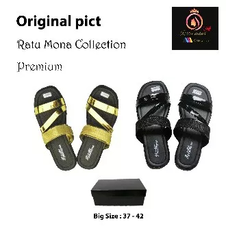 Ratu Mona - sendal sepatu wanitaSendal wanita tebaru2023  sendal wanita keondangan sendal wanita imp