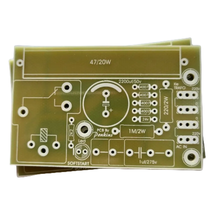 PCB Fiber Softstart Bahan Fiber FR4