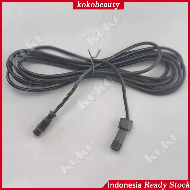 【Penjual Lokal】Lampu Led Tenaga Matahari Kabel Ekstensi 5m/ Lampu Panel Surya Kabel Ekstensi 5m