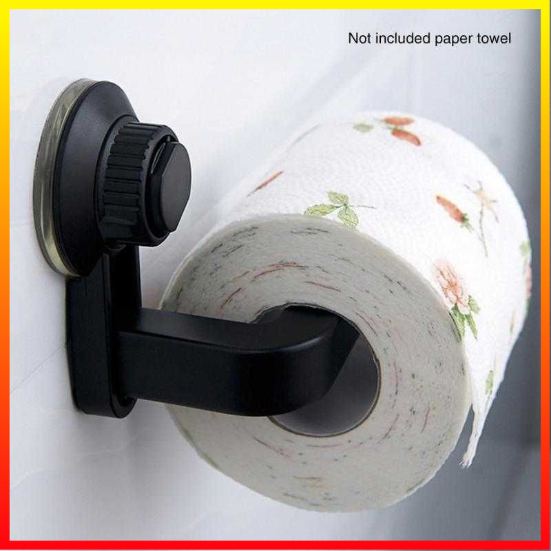 Tissue Storage Gantungan Tempat Tisu Toilet Rak Kamar Mandi Suction Cup HOUSEEN 8809-3 - 7RHXG1BK