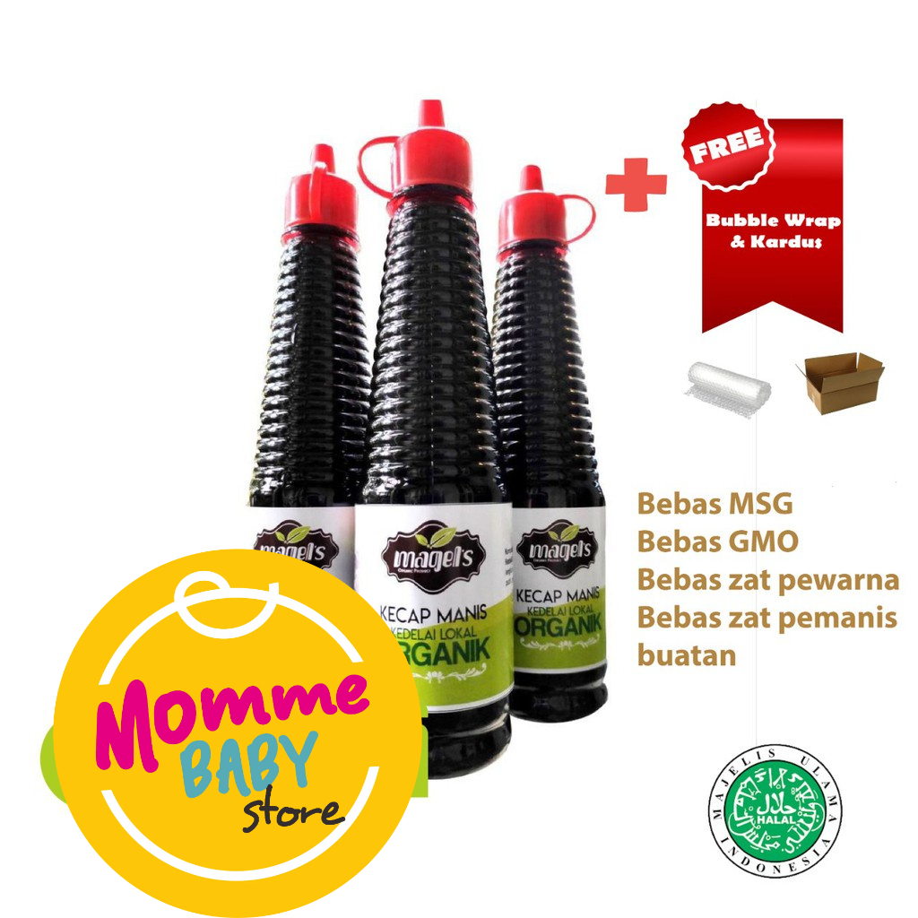 Kecap Organik MPASI Bayi Kedelai Lokal Tanpa MSG  Anti GTM Slow Cooker